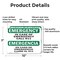 Signmission Safety Culture Sign, 10 in Width, Aluminum, Rectangle, Bilingual OS-2PACK-EM-A-710-L-10337 - alternate 4